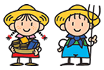 マスコットキャラクター・べっちゃん&かいちゃん マスコットキャラクター・べっちゃん&かいちゃん